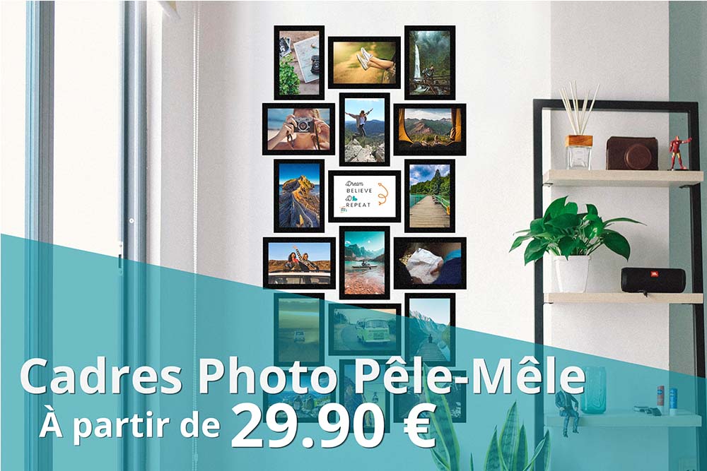 cadre photo pele-mele